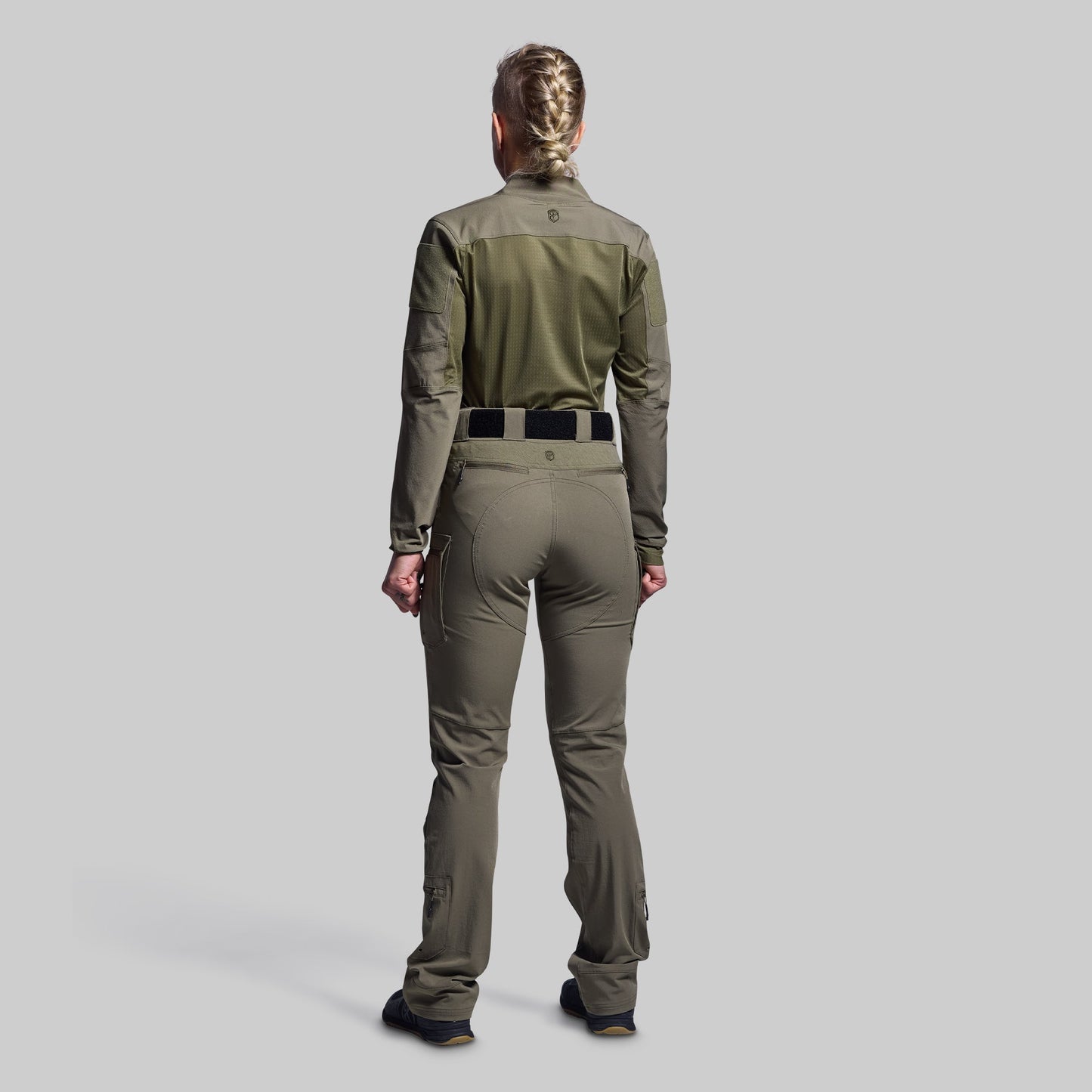 Women's Long Sleeve Op Top Pro (OD Green)
