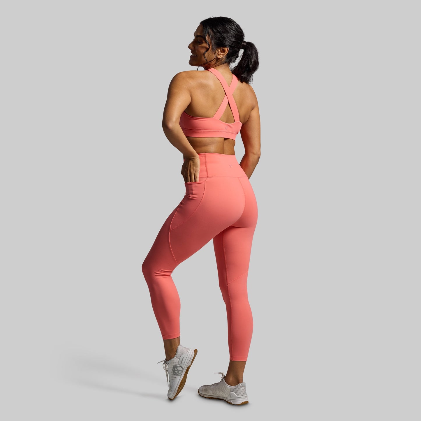 Eccentric Legging (Hot Peach)