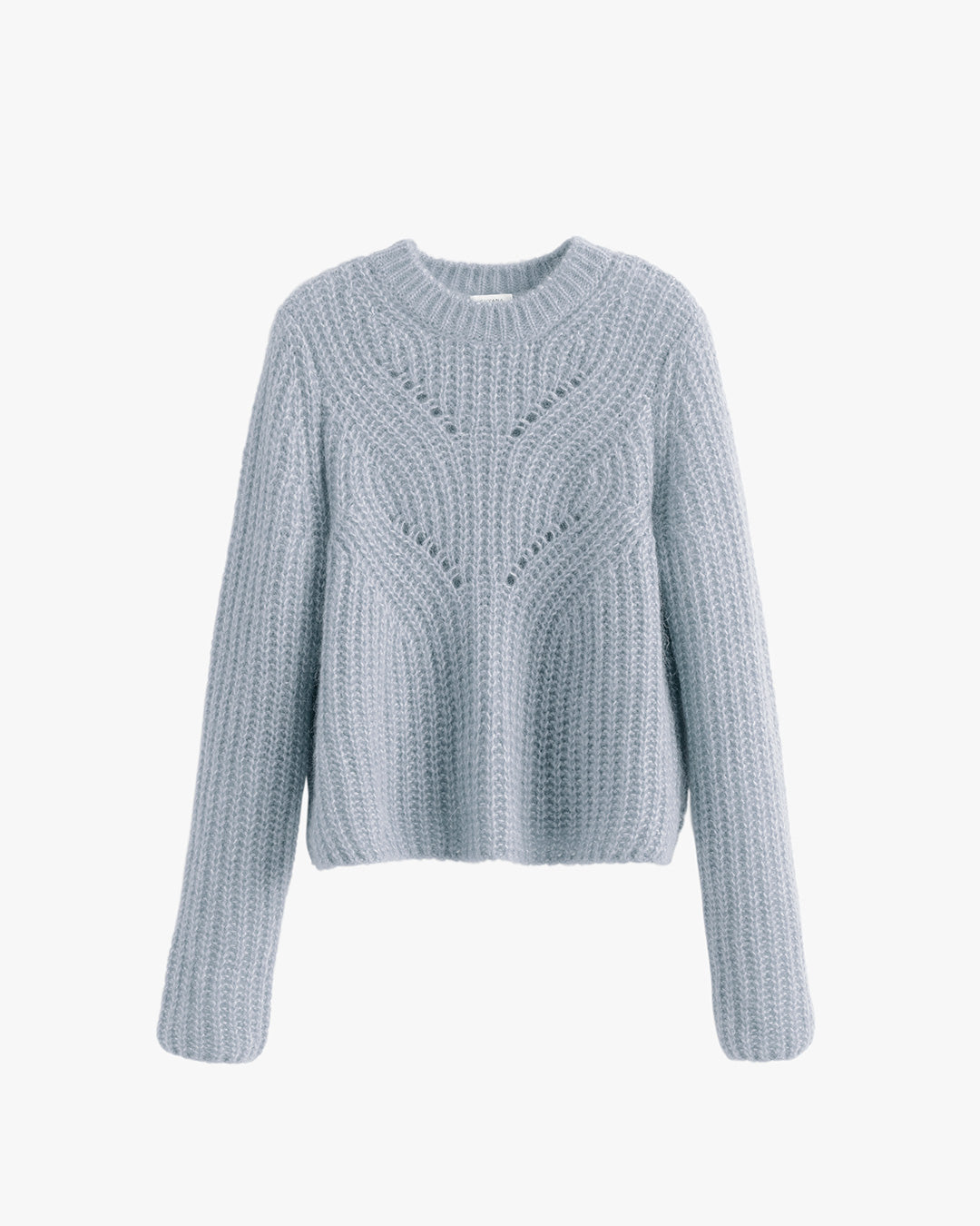 Alpaca Wool Crewneck Sweater