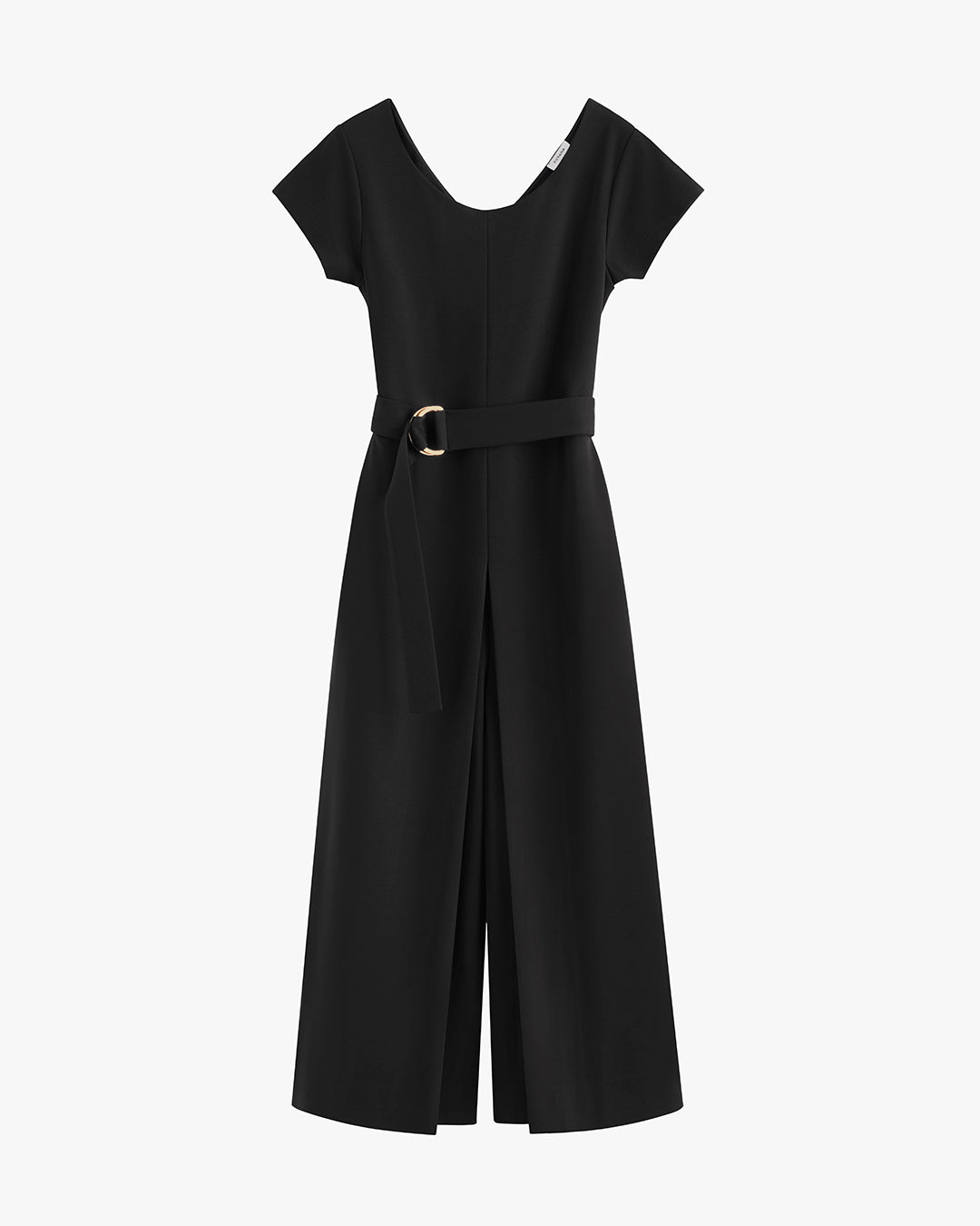 Ponte Pleated Jumpsuit