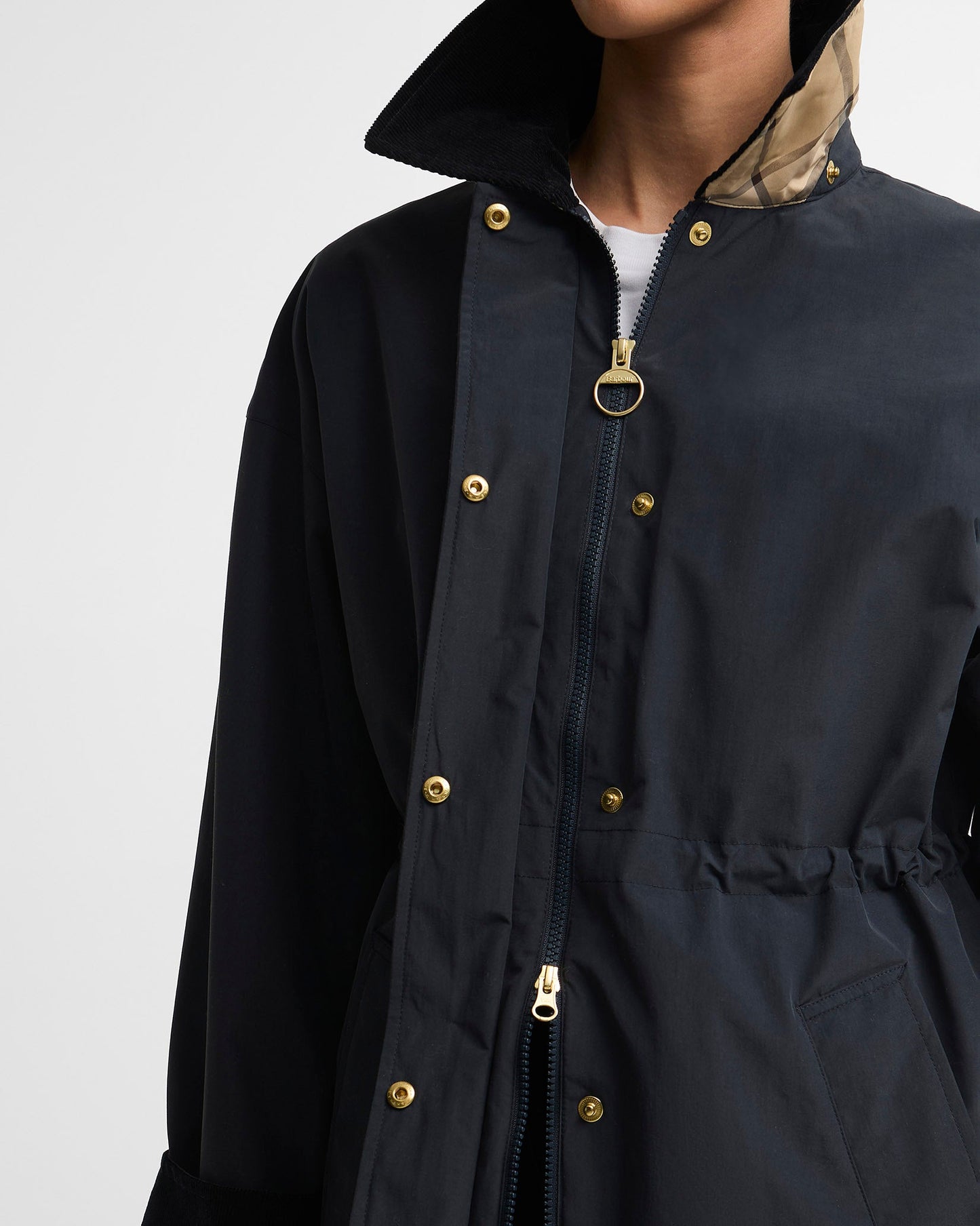 Dark Navy Evelyn Showerproof Jacket