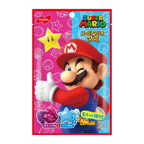 NOBEL Super Mario Grape Soda Gummy 85g