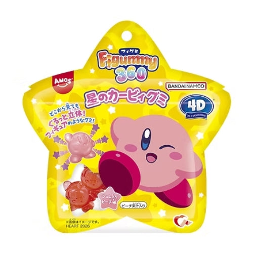 BANDAI Kirby 4D Figummy Peach Gummy 38g