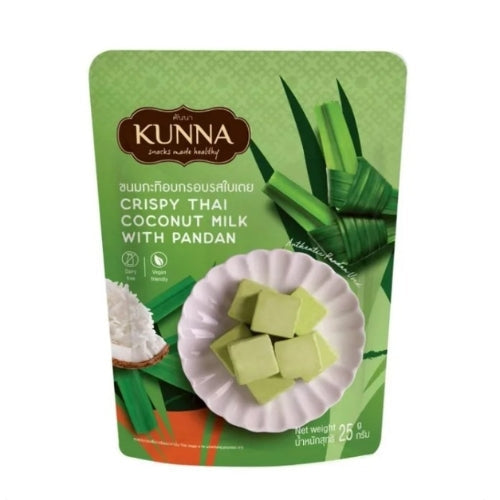 KUNNA Crispy Thai Coconut Milk With Pandan 25g