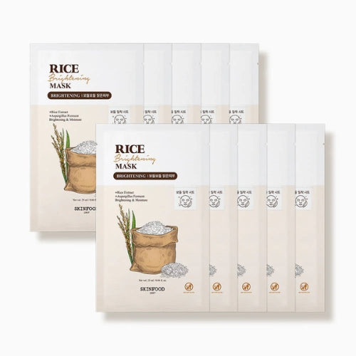 SKINFOOD Rice Brightening Mask (10)
