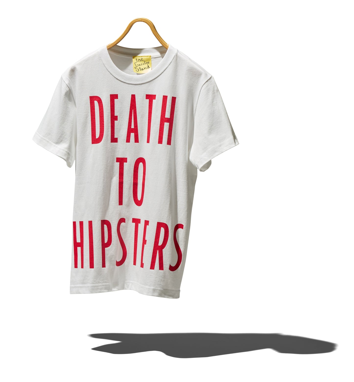 Death To Hipsters T-shirt (white)