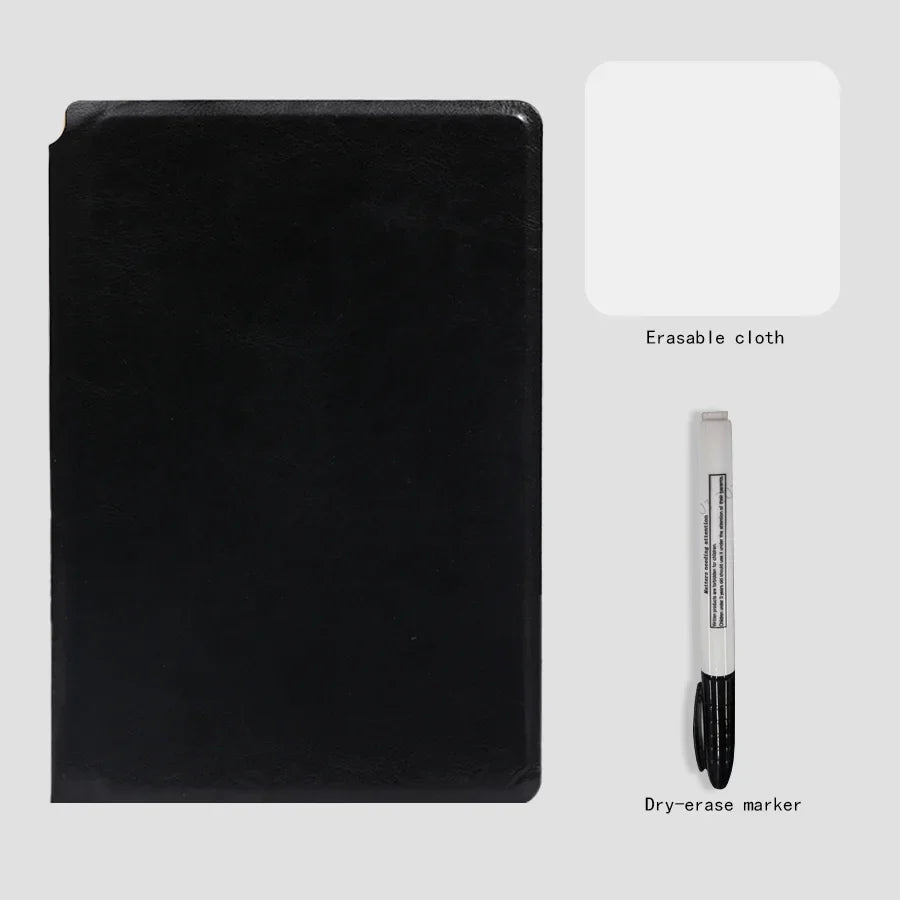 A5 Reusable Whiteboard Notebook- HMT15WB