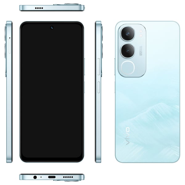 vivo Y19s 128GB | 6GB+6GB-Glacier Blue