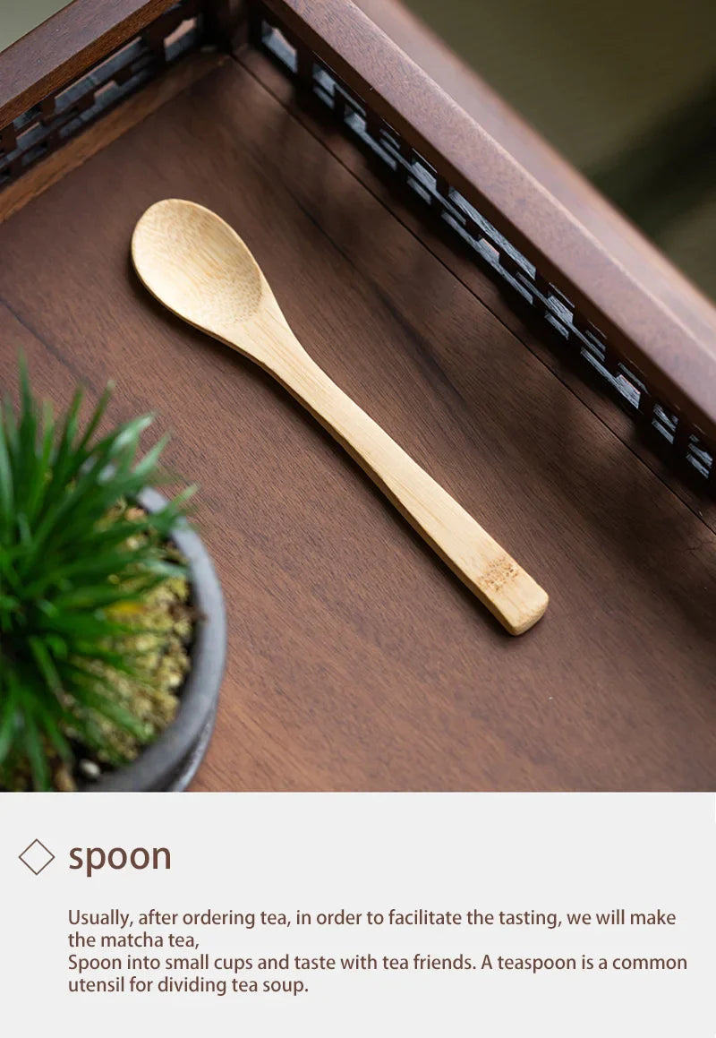 3 in 1 Matcha Set Bamboo Whisk- HMT15BW