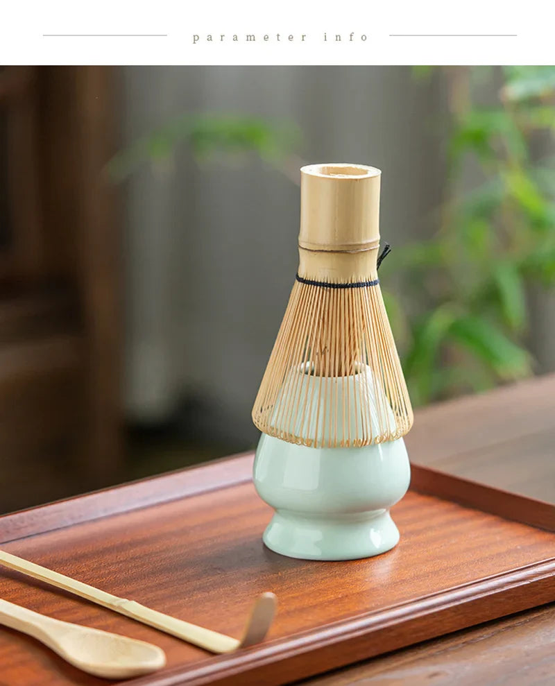 3 in 1 Matcha Set Bamboo Whisk- HMT15BW