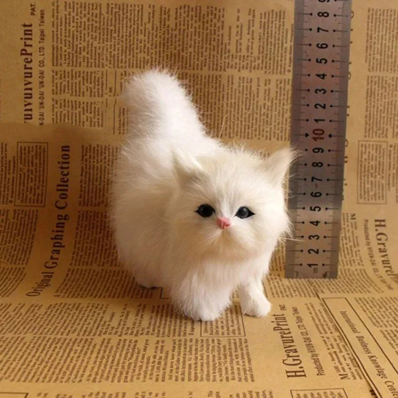Soft Stuffed Kitten Plush Toy - for Kids, Perfect Gift for Animal Lovers