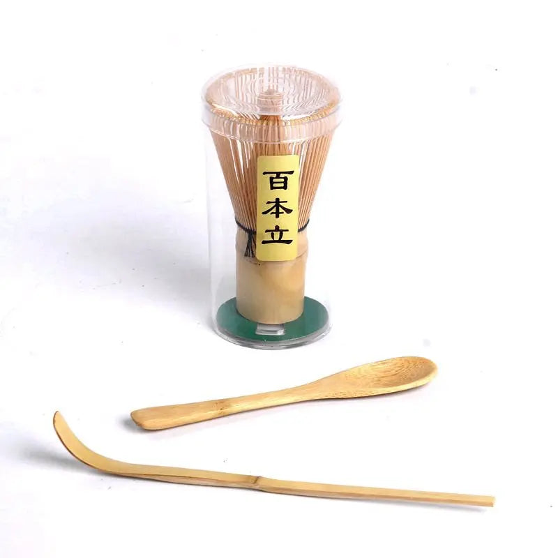 3 in 1 Matcha Set Bamboo Whisk- HMT15BW