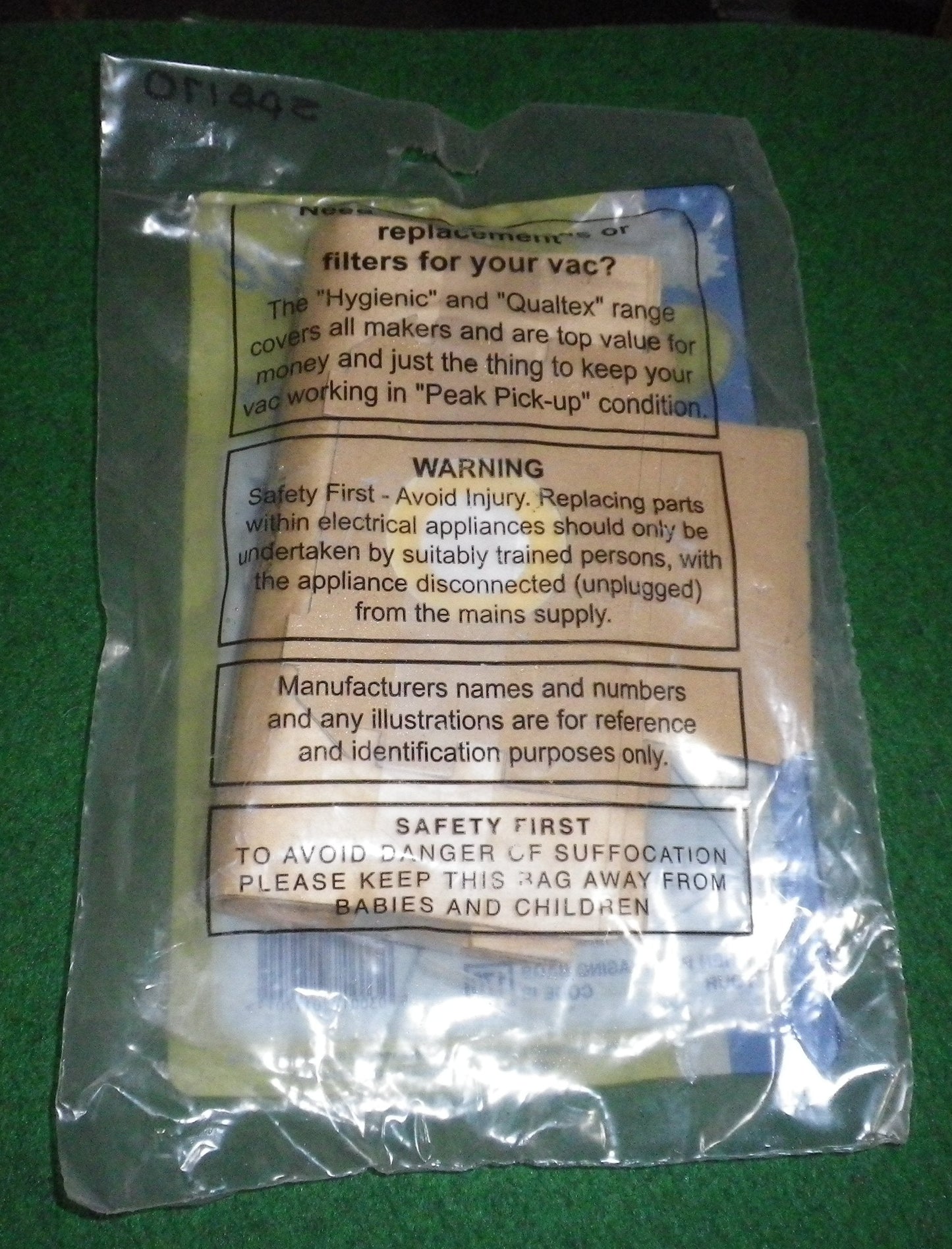 Electrolux Ingenio Z2500 Series Vacuum Cleaner Bags (Pkt5) - Part # SDB170