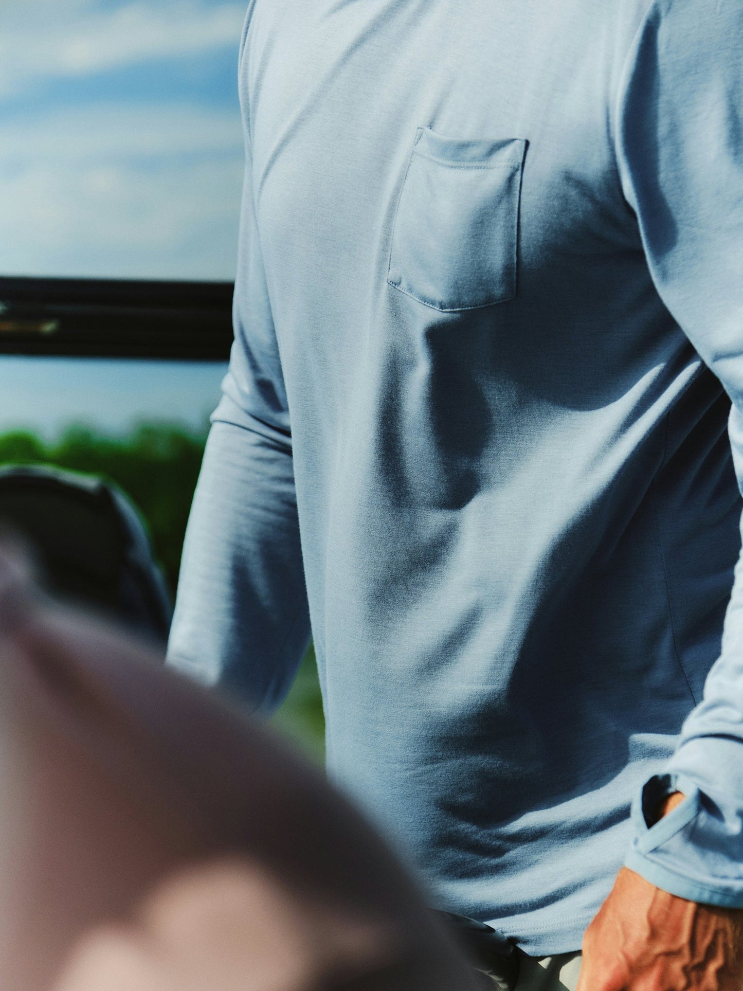 Men's Bamboo Lightweight Hoodie - Tigerlily