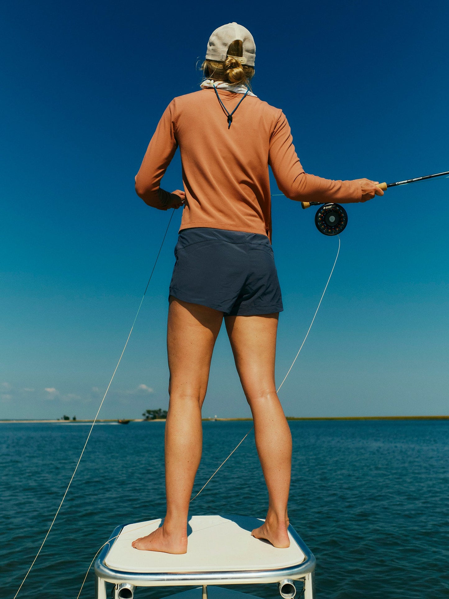 Women's Ribbed Bamboo Long Sleeve - Sea Salt