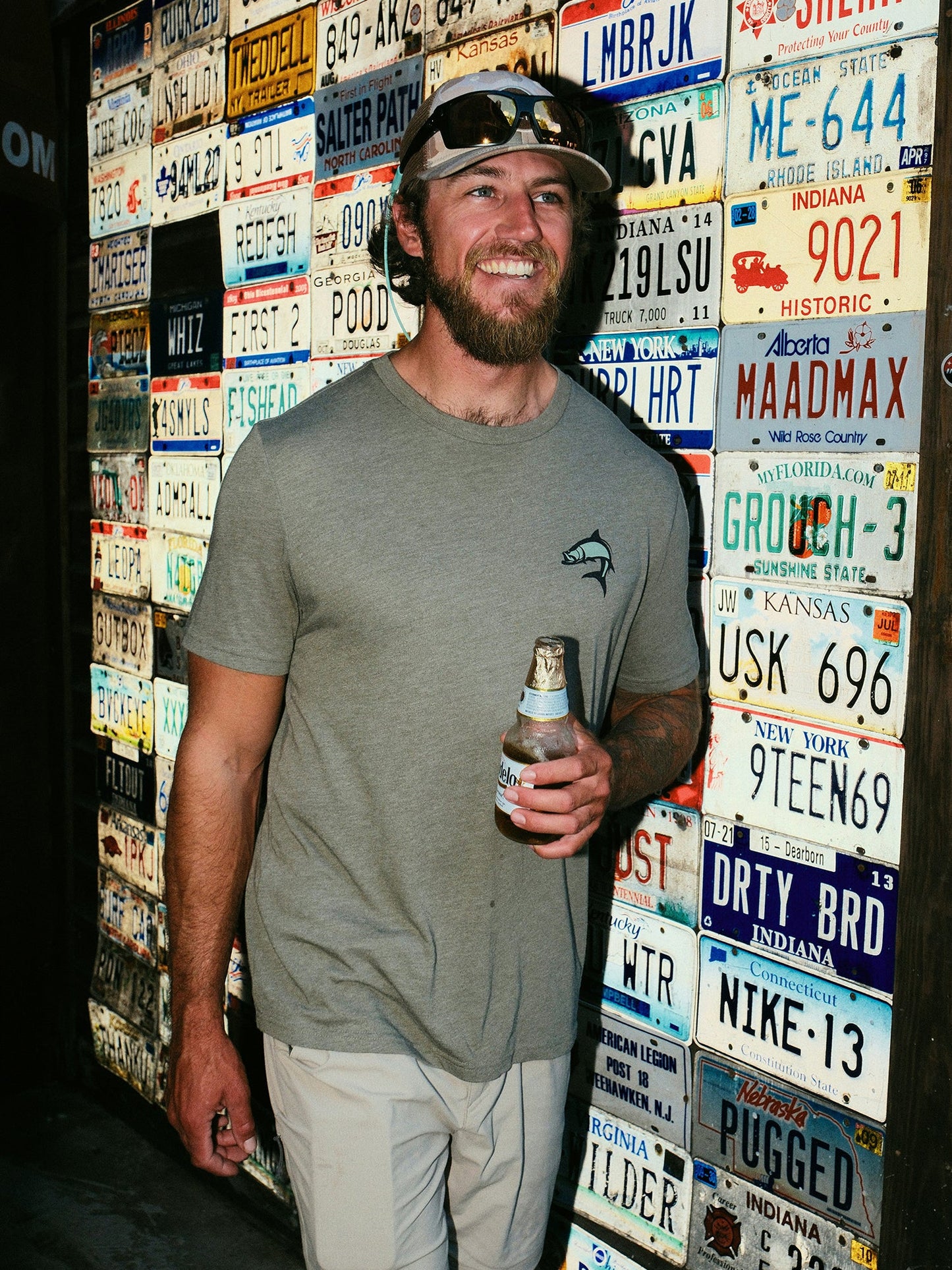 Sabalo Tee - Heather Fatigue