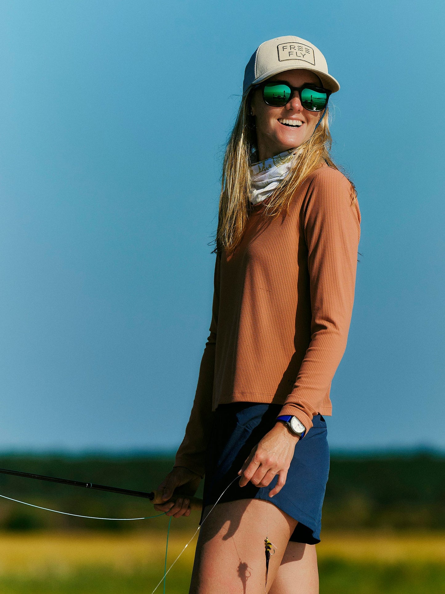 Wave Trucker Hat - Stone