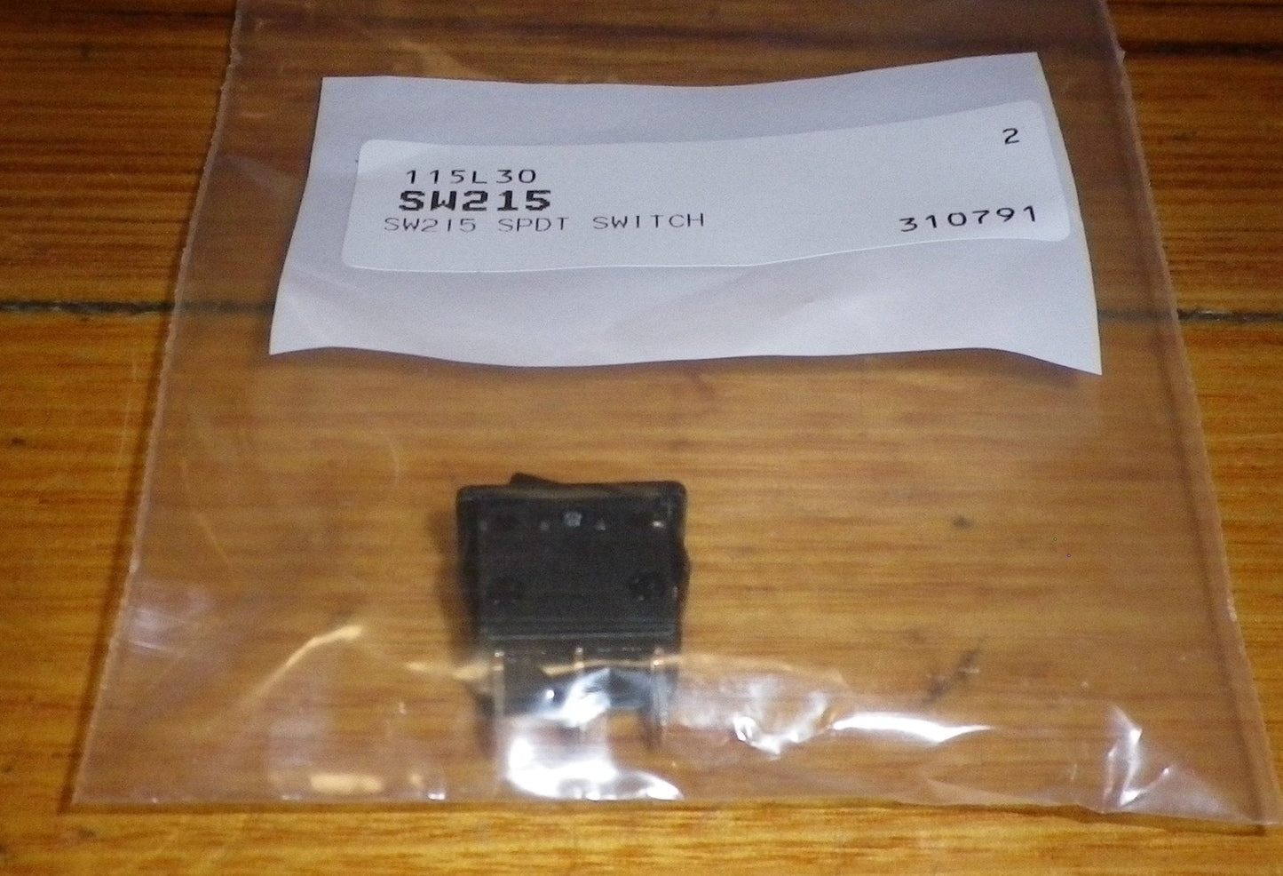 General Purpose Small SPDT Rocker Switch - Part # SW215