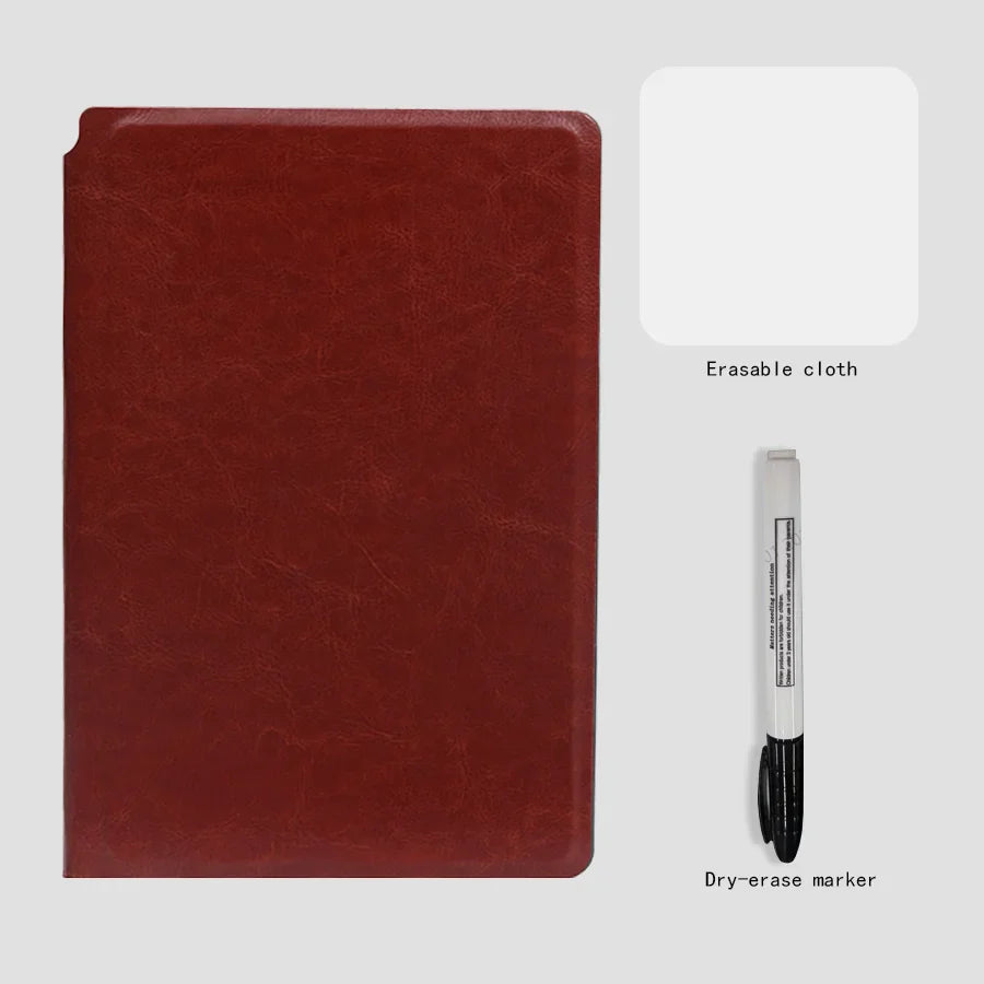 A5 Reusable Whiteboard Notebook- HMT15WB