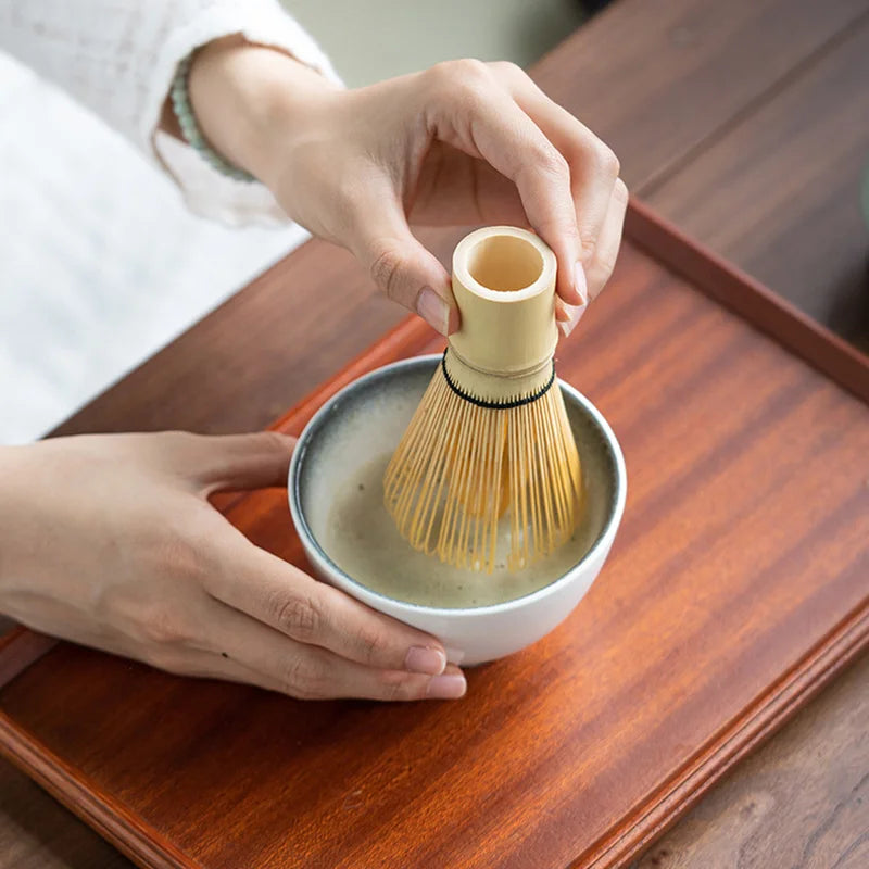 3 in 1 Matcha Set Bamboo Whisk- HMT15BW