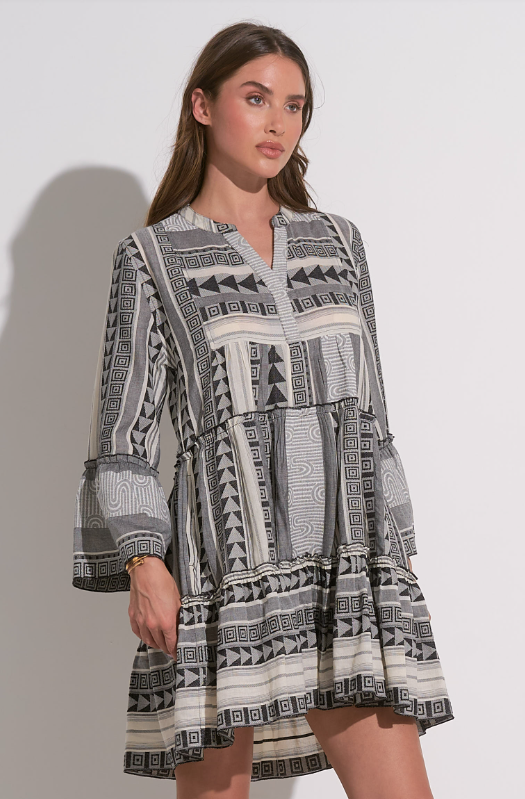 Dakota Embroidered Dress