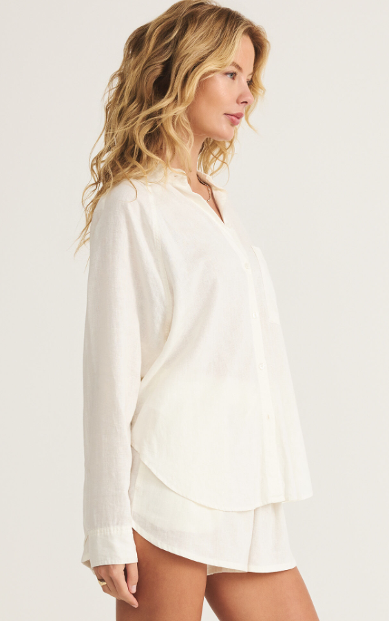 Z Supply The Perfect Linen Top