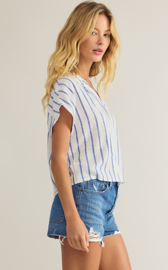 Z Supply Parallel Button Down Top
