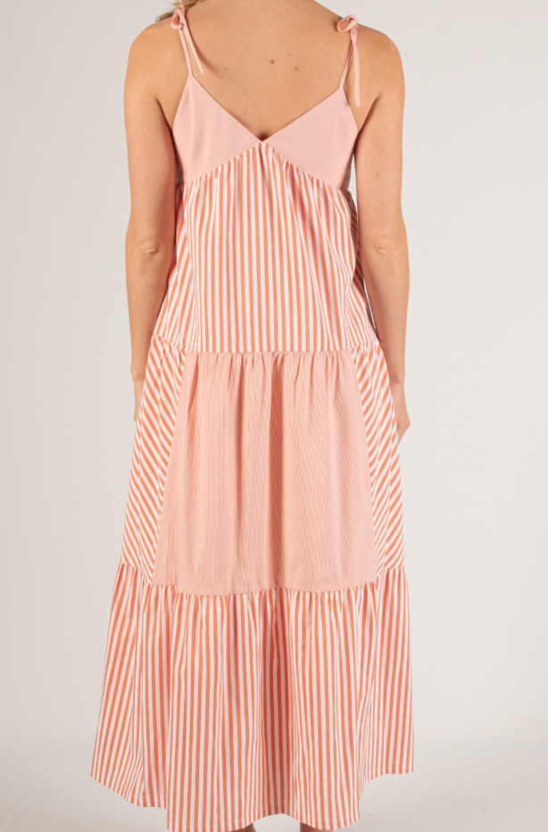 Georgiana Striped Maxi Dress