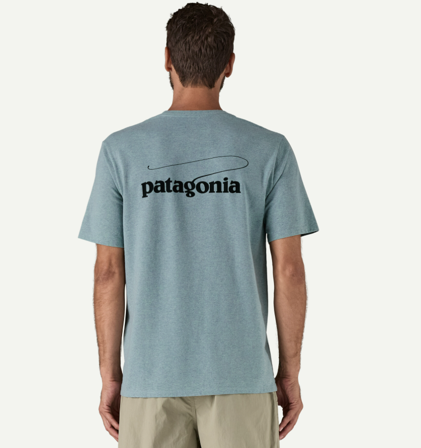 Patagonia Men's Casting Logo Responsibili-Tee