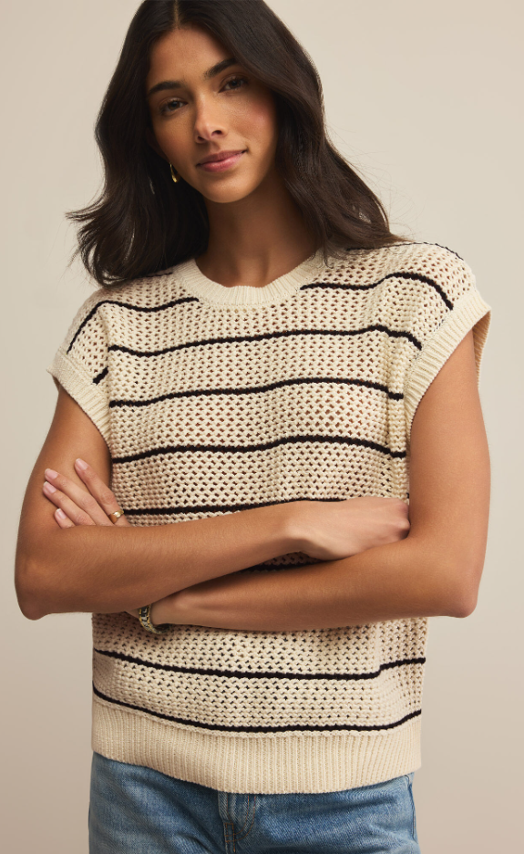 Z Supply Ines Striped Sweater