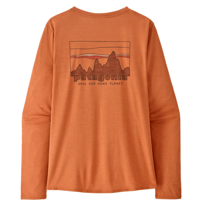 Patagonia Women's Long-Sleeved Capilene Cool Daily Graphic Shirt