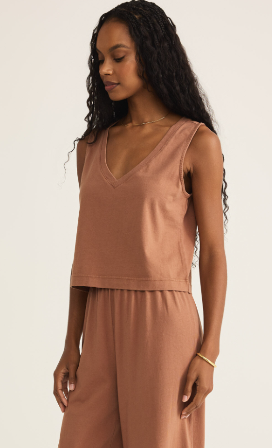 Z Supply Sloane V-Neck Top