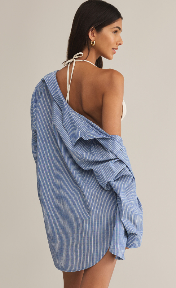 Z Supply Seaport Striped Shirt