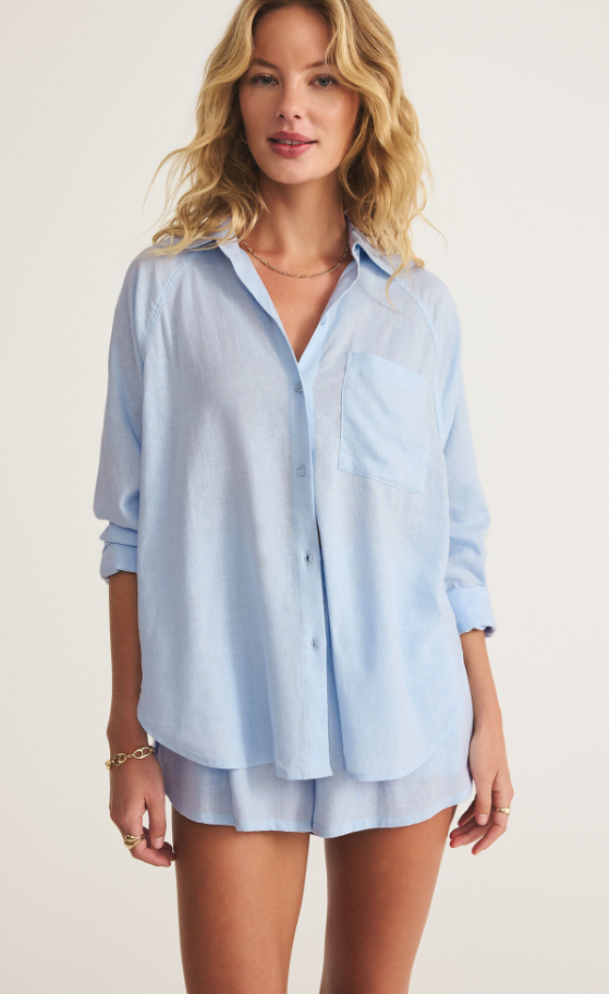 Z Supply The Perfect Linen Top