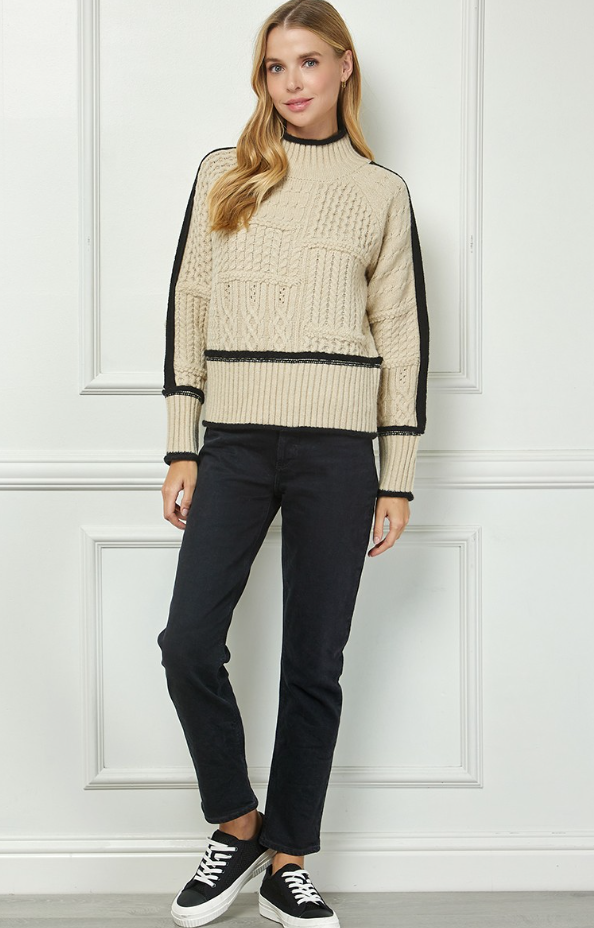 Juliet Trimmed Sweater
