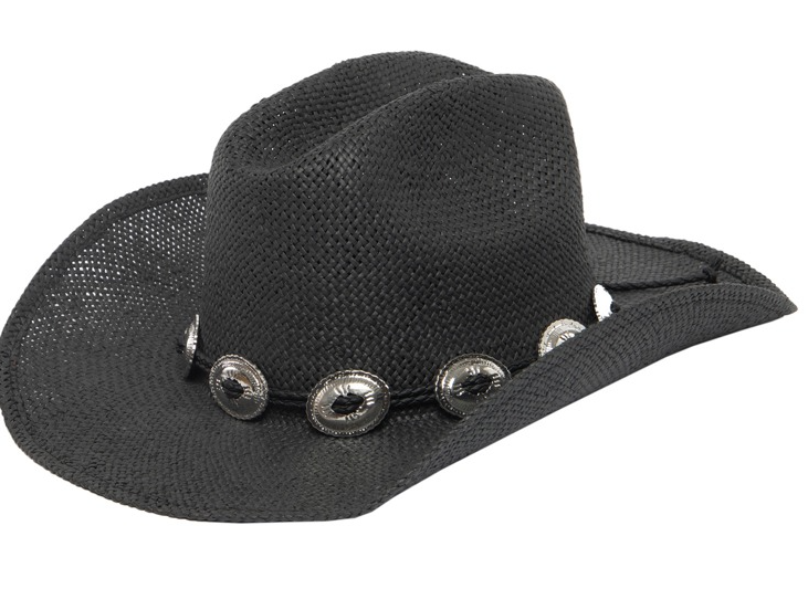 San Diego Hat Company Woven Paper Straw Cattleman's Hat