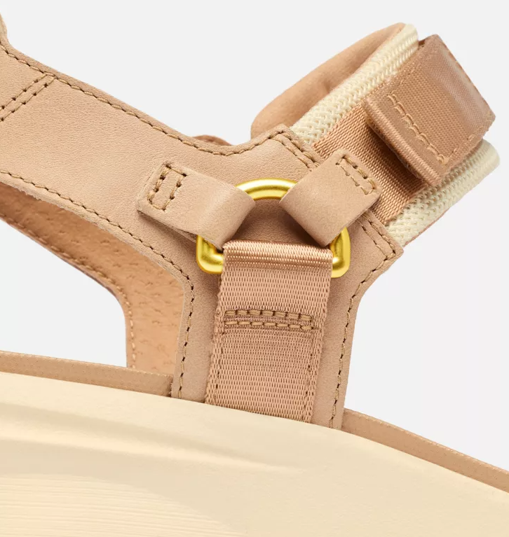 Sorel Women's Kinetic Impact Y-Strap High Wedge Sandal