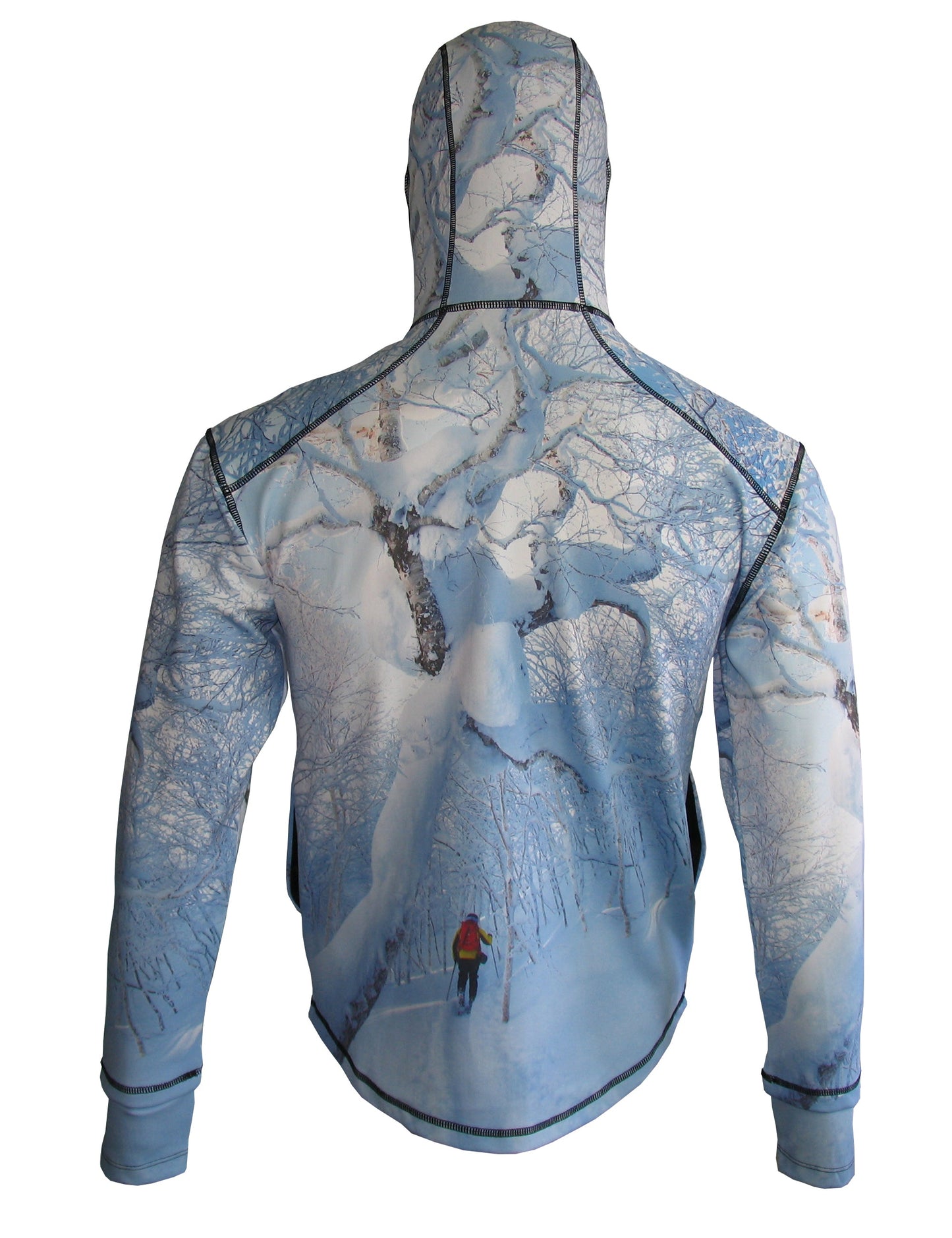 Snowcrossed Heavyweight 1/4-Zip FlexShell Mountain Hoodie
