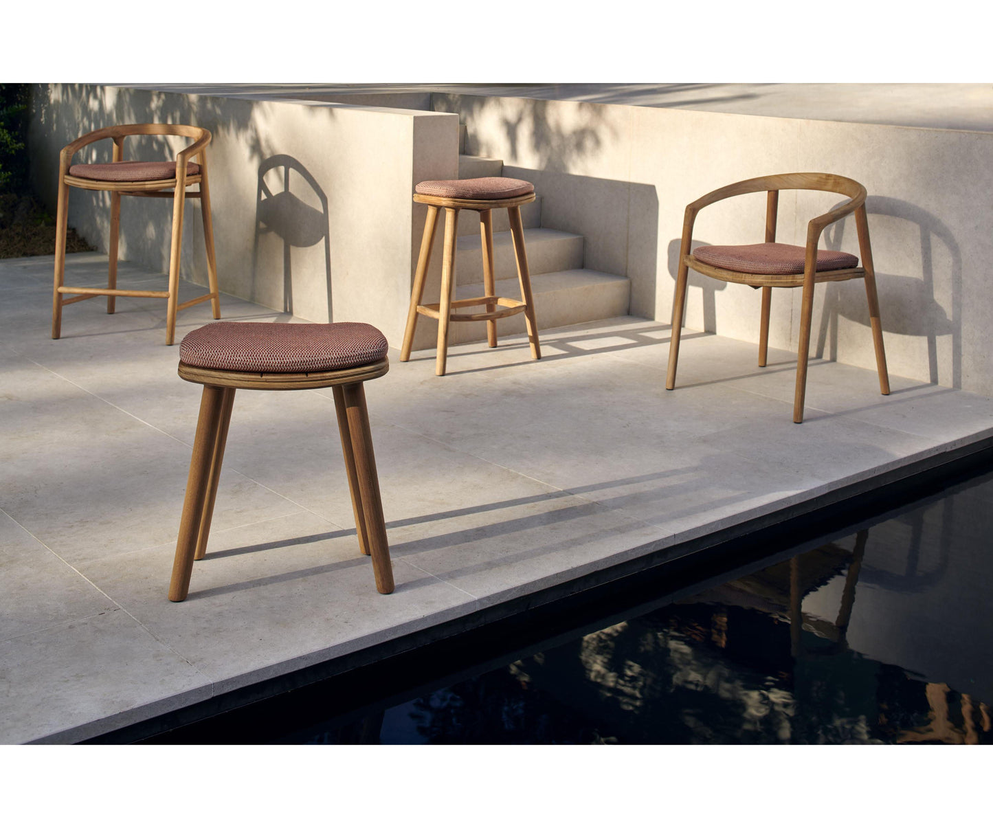 Solid Barstool/Counter Stool with Back