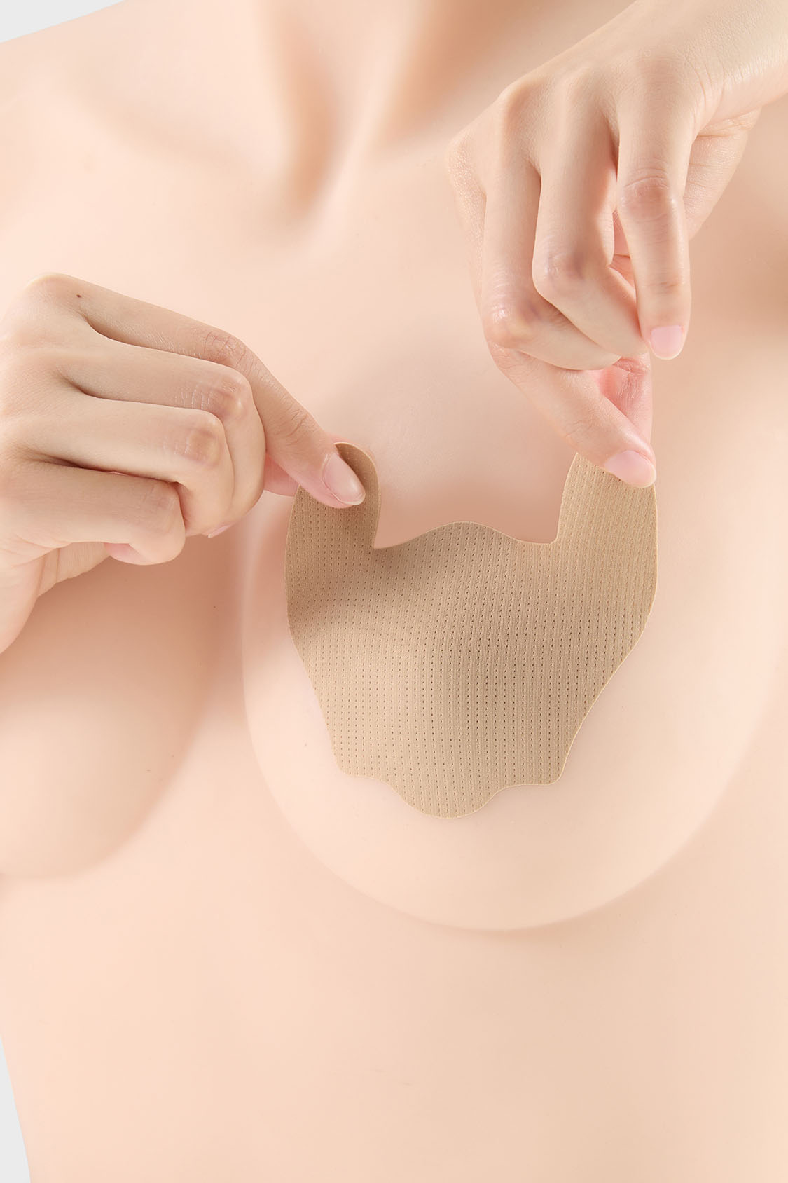 Women's Short U-Shape Breathable Disposable Nipple Covers 4 Pairs TH004
