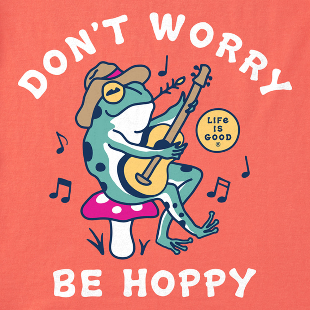 Women's Don't Worry Frog Guitar Crusher Tee - 129118
