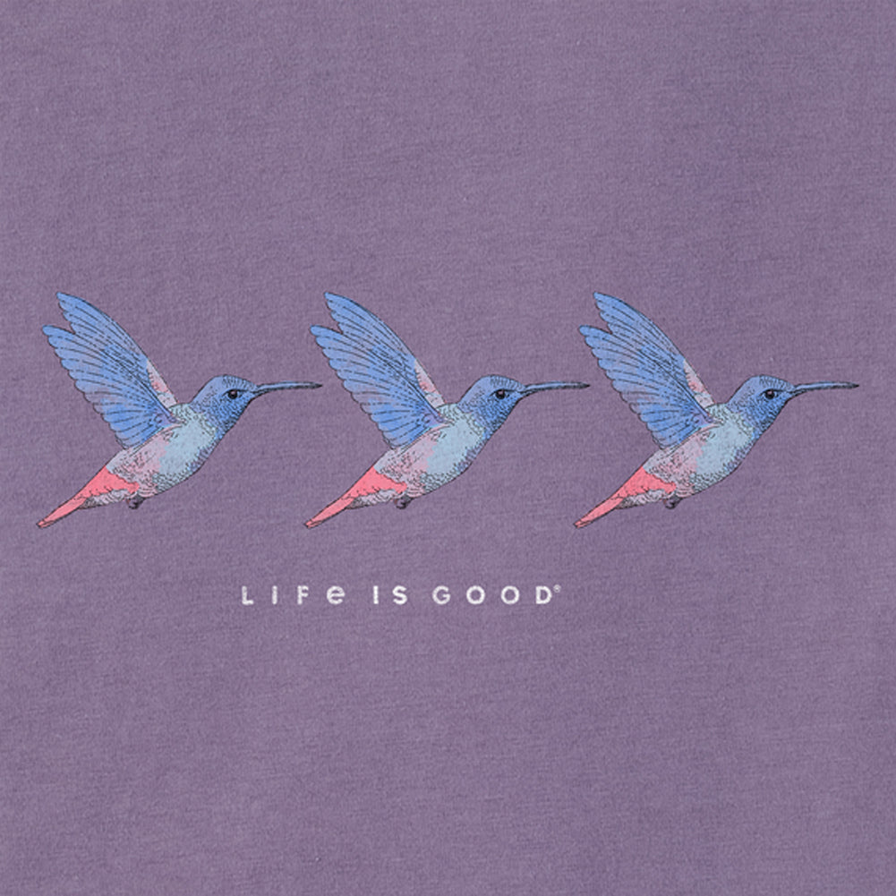 Women's Three Hummingbirds Crusher Tee - 129129