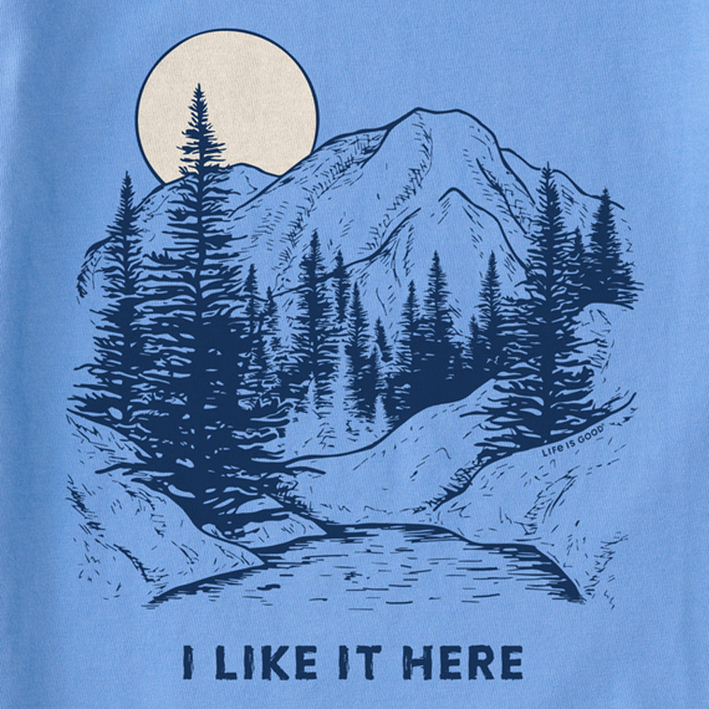 Women's I Like it Here Take it Outside Mountains Crusher Tee - 129134