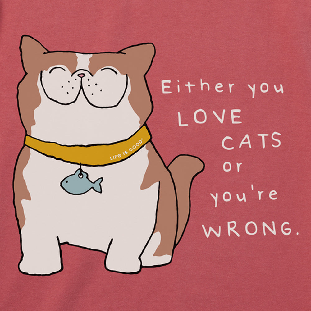 Women's Exotic Love Cats Crusher Tee - 114428