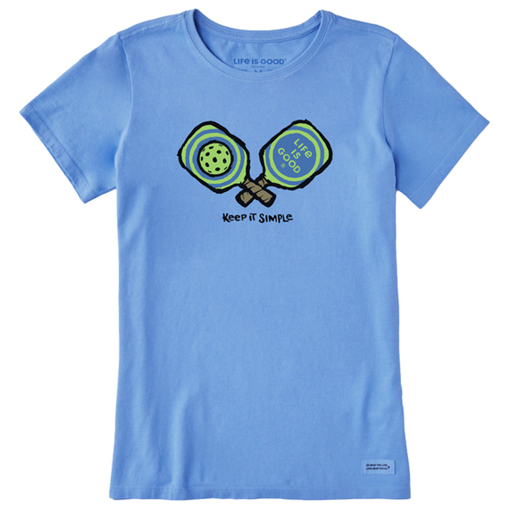Women's Keep It Simple Pickleball Short Sleeve Tee - 127524