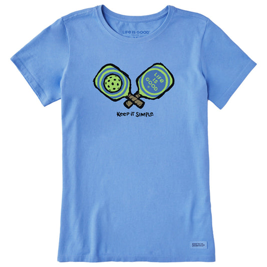 Women's Keep It Simple Pickleball Short Sleeve Tee - 127524