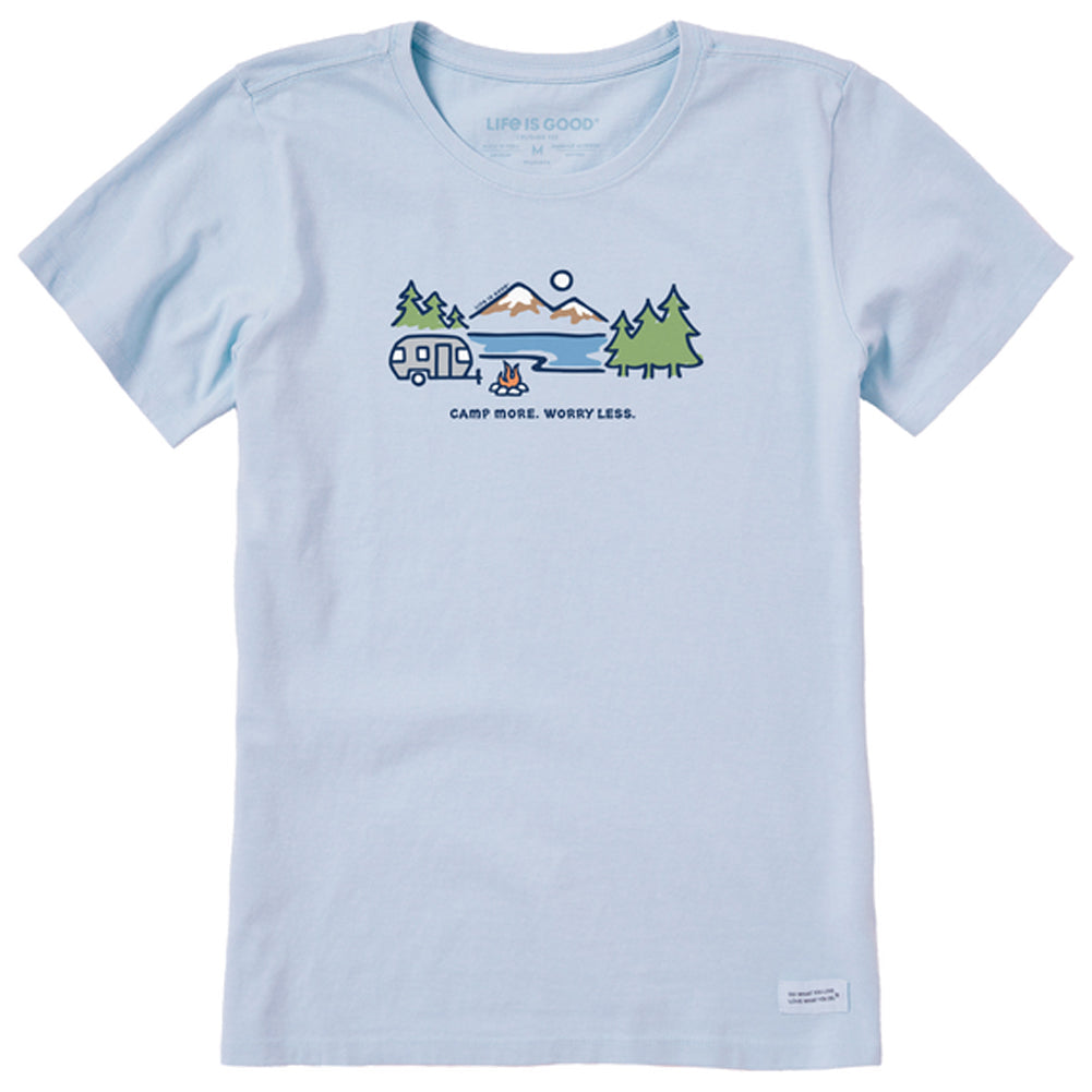 Women's Camp More Lakeside Camper Short Sleeve Tee - 129230