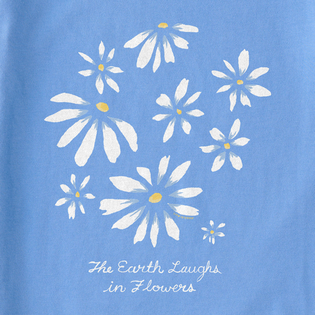 Women's Earth Laughs Daisies Short Sleeve Tee - 129234