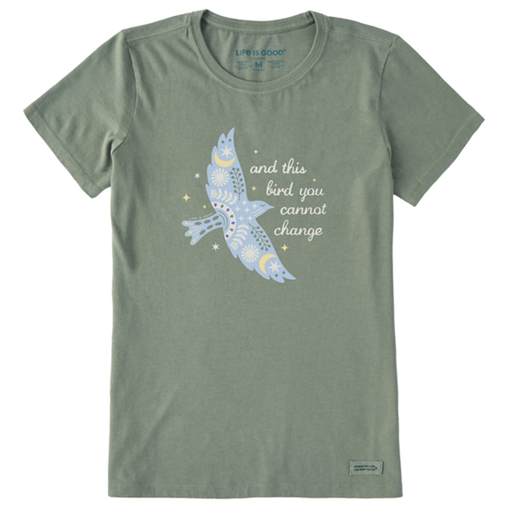 Women's Bluebird You Cannot Change Crusher-LITE Tee - 129250