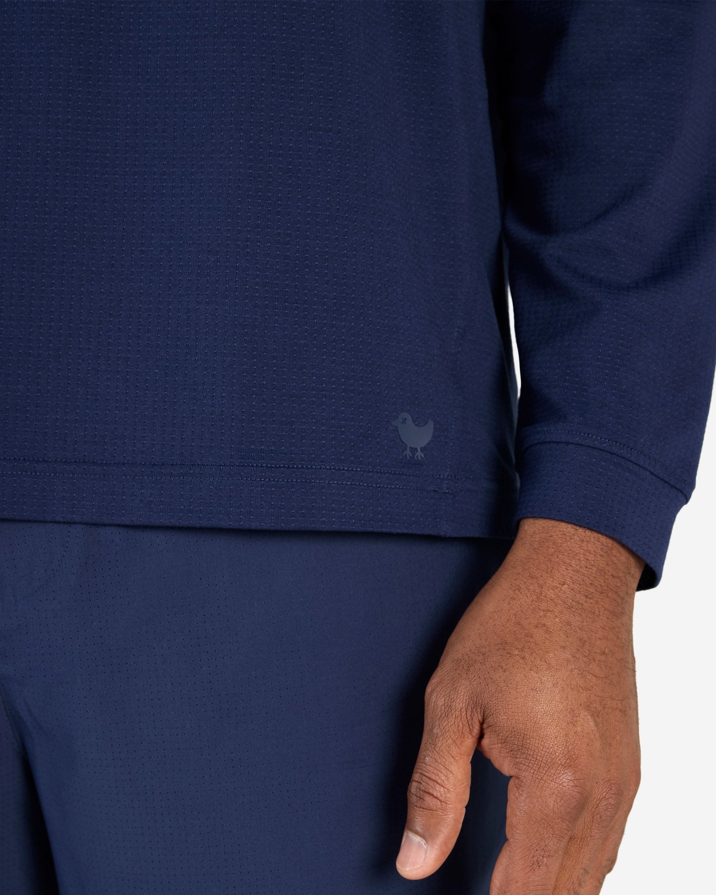Tempo Cooling Sun Hoodie - Navy